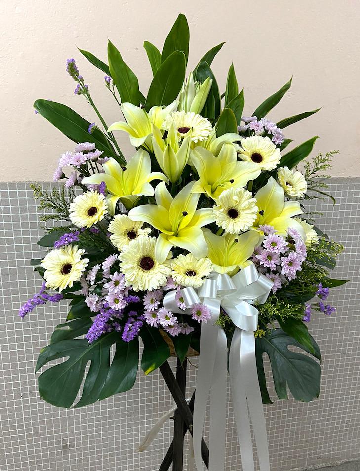 DMDD 百合菊花小菊花籃