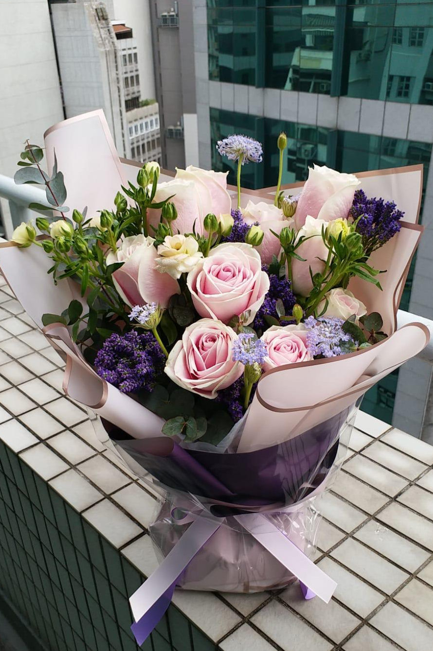 DMFF 10支玫瑰花束